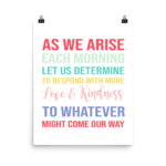 As We Arise Motivational Poster - Image 8