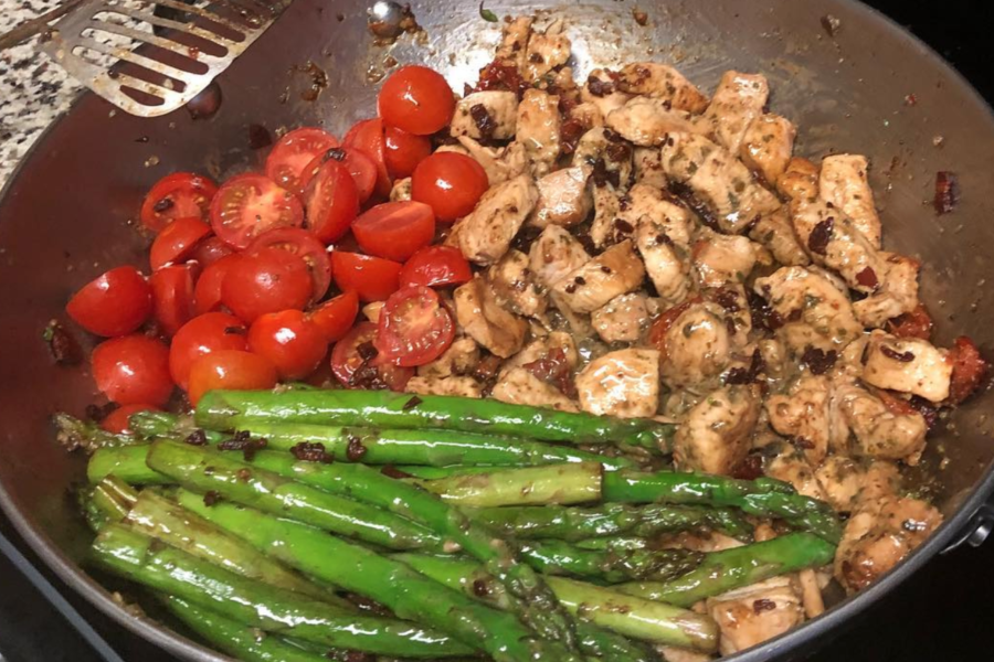 Pesto Chicken Italian Stir Fry (with optional pasta) Heart Soul Joy