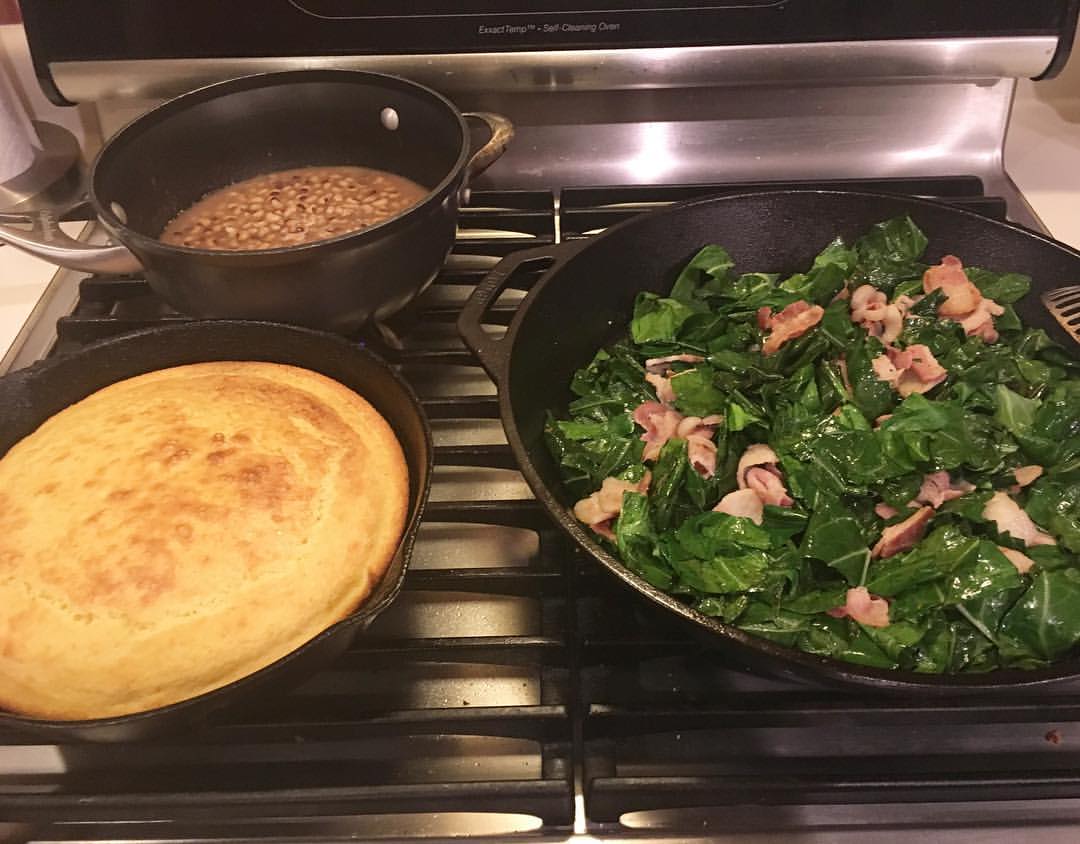 Cast Iron Skillet Cornbread - Fueling a Southern Soul