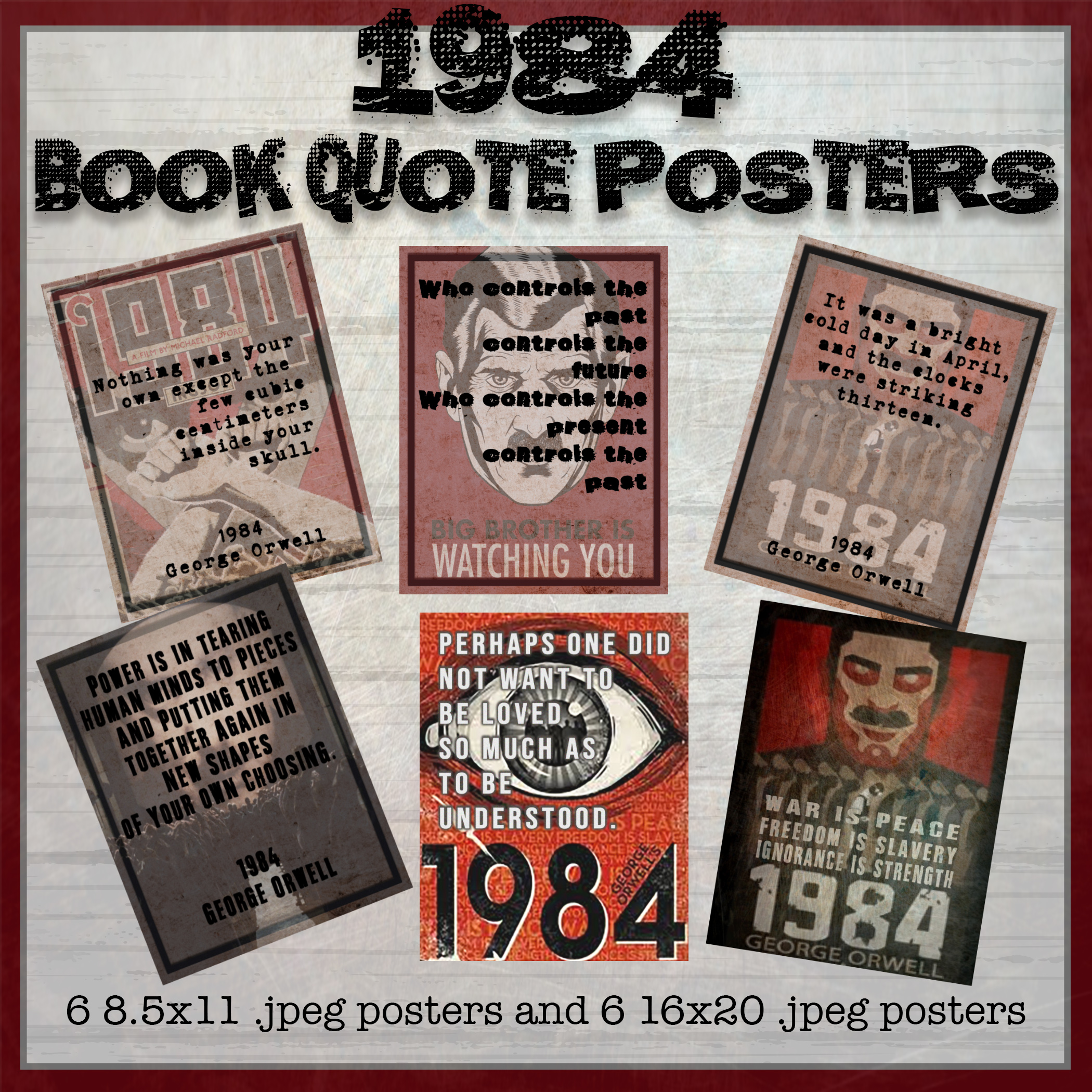 1984 posters