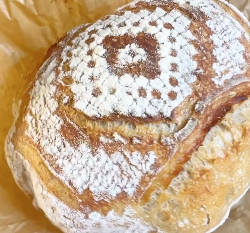 Using lace for sourdough