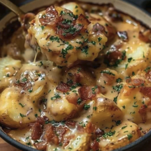 Mississippi Mud Potatoes