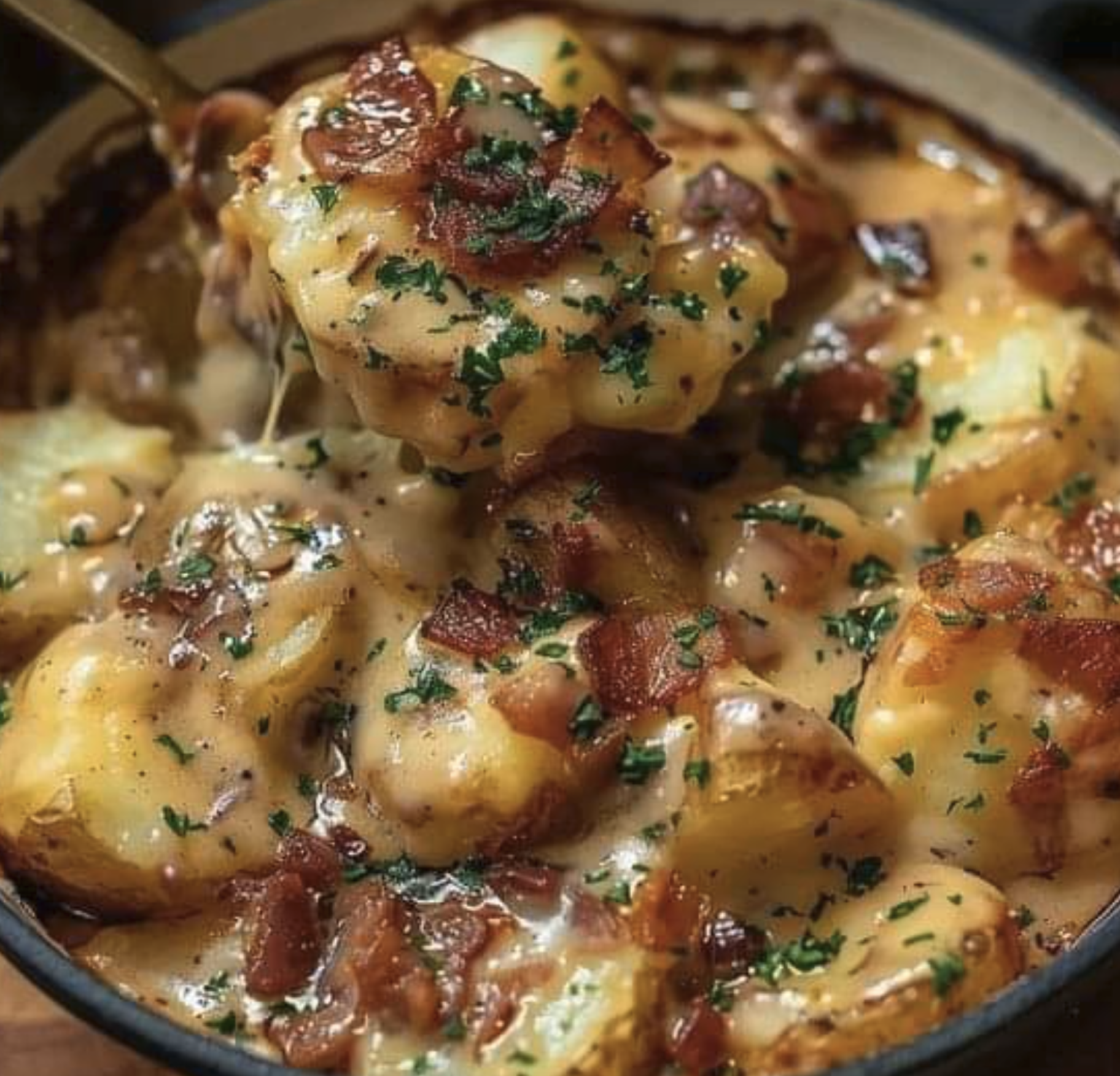 Mississippi Mud Potatoes